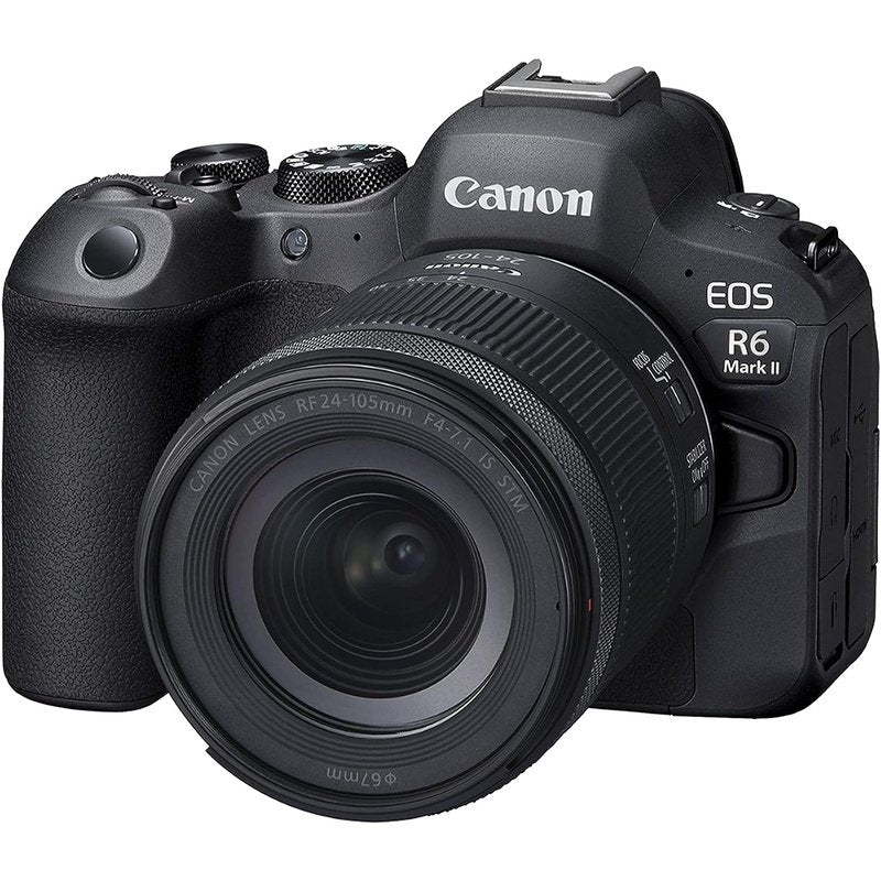 Canon EOS R6 Mark II Mirrorless Digital Camera with RF 24-105mm f/4-7.1 IS STM Lens - Professional Full Frame Photography for Travel, Vlogging & Portrait Shooting