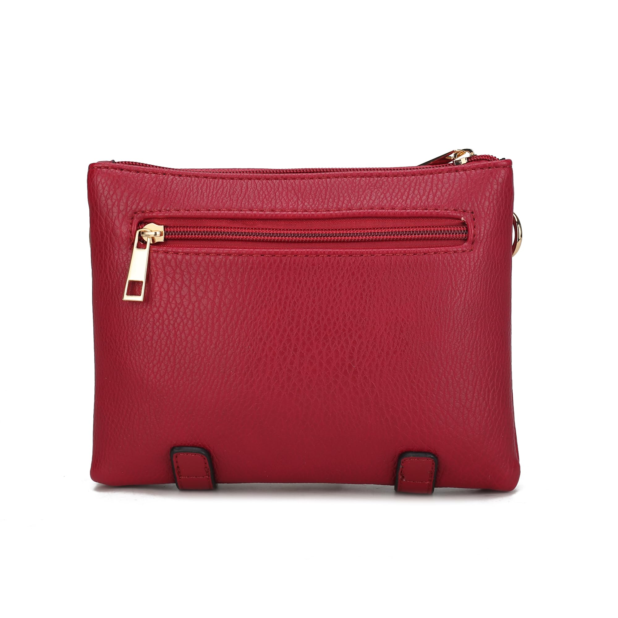 MKF Women's Crossbody Bag - PU Leather Shoulder Purse for Daily Use