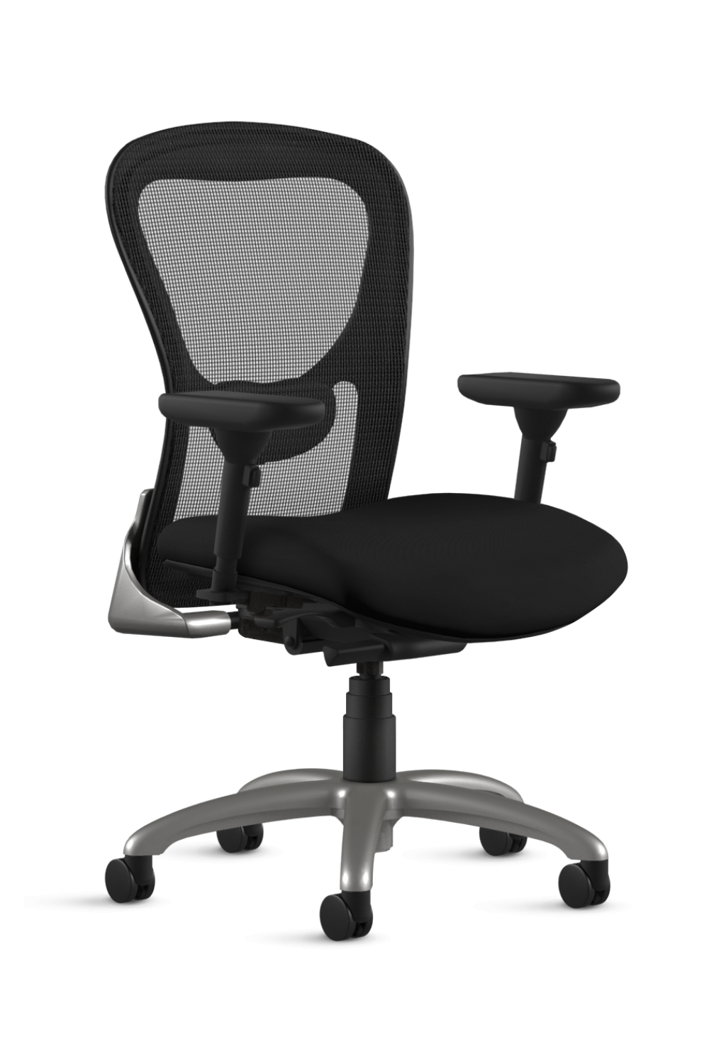 9 to 5 STRATA Mid Back Task Chair (1560) - Ergonomic Office Chair for Home & Work, Adjustable Height & Lumbar Support - Perfect for Desk Work, Gaming & Study