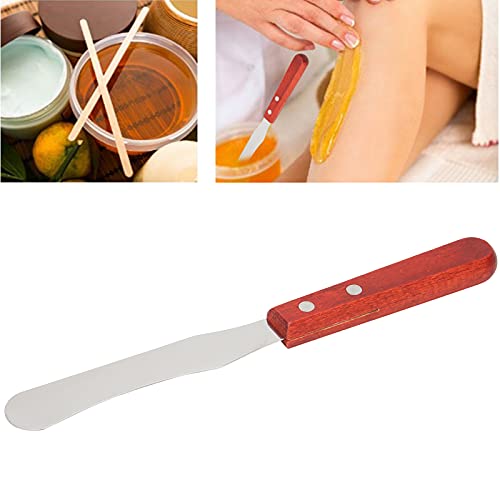 Professional Metal Hair Removal Wax Spatula Stick - Depilatory Wax Applicator & Stirring Tool for Smooth Skin Care - Perfect for Salon, Spa & At-Home Waxing