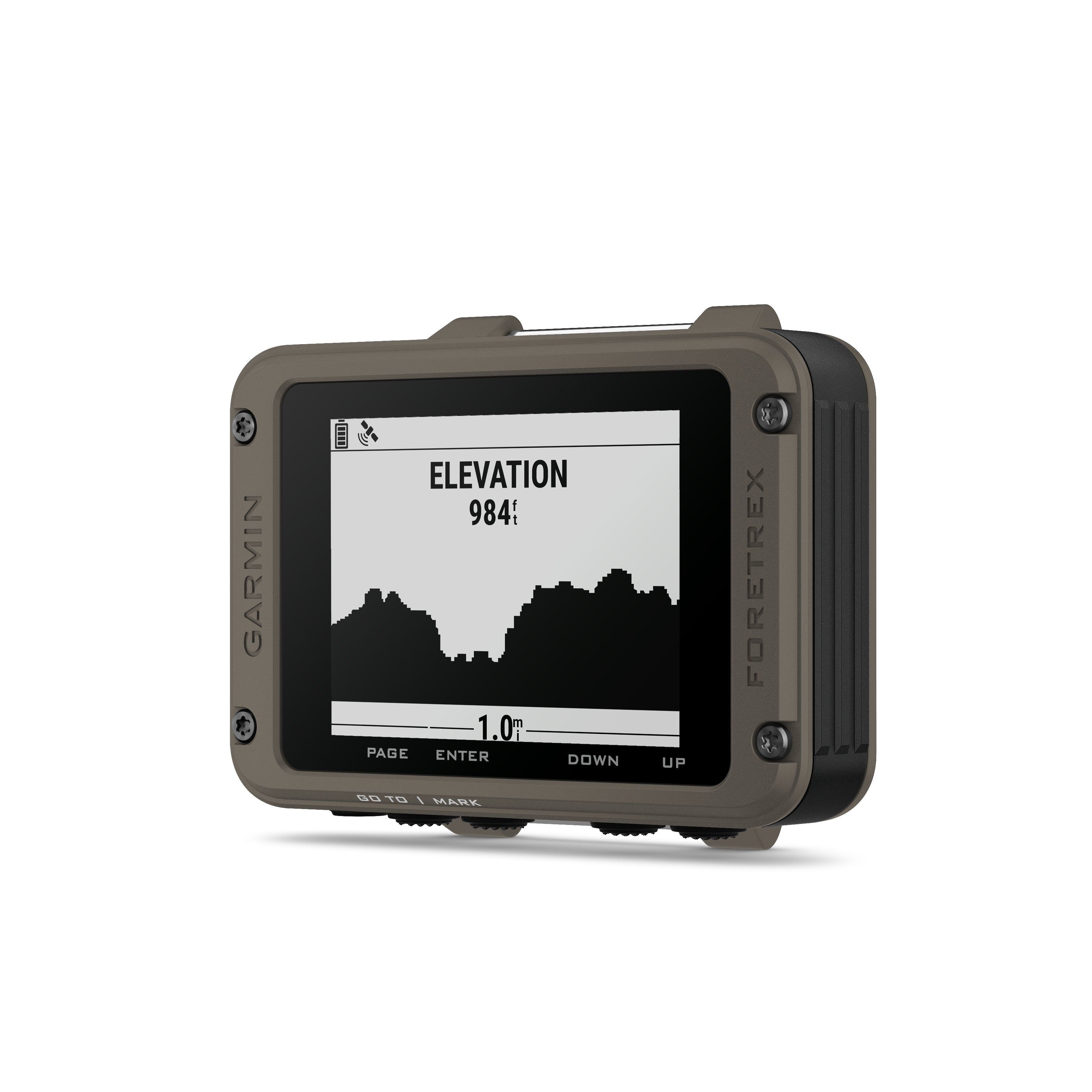 Garmin Foretrex 901 Military GPS Navigator - Waterproof Hiking & Tactical Watch with NVG Compatibility for Outdoor Adventures & Night Operations
