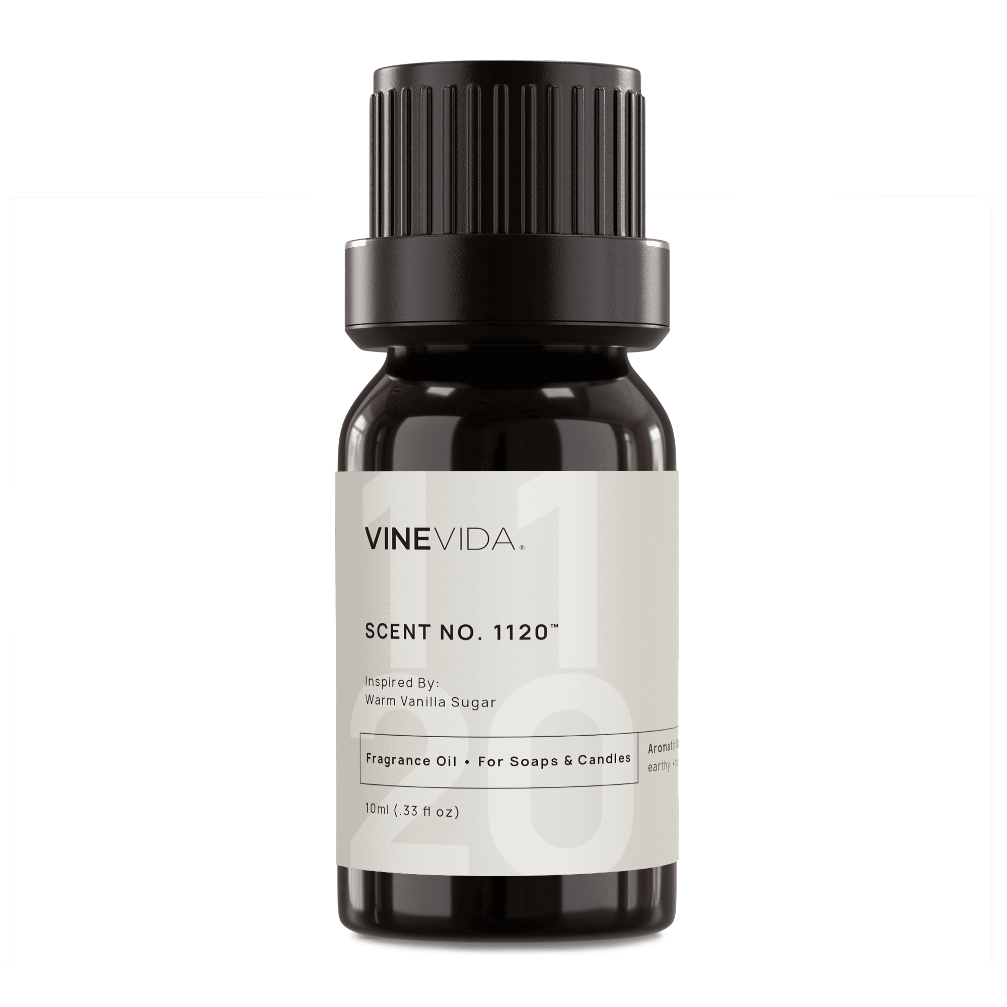 NO. 1120 Warm Vanilla Sugar Fragrance Oil for Soap Making & Candle Making - Bath & Body Works Inspired Scent - Perfect for DIY Home Spa, Aromatherapy & Gift Sets