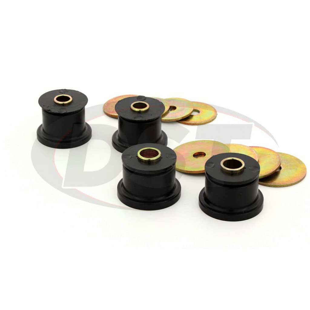 Energy Suspension Performance Sub-Frame Bushing Set for 1990-1994 Mitsubishi Eclipse (Black) | 5.4105G | Improves Handling & Reduces Vibration for Street & Track Use