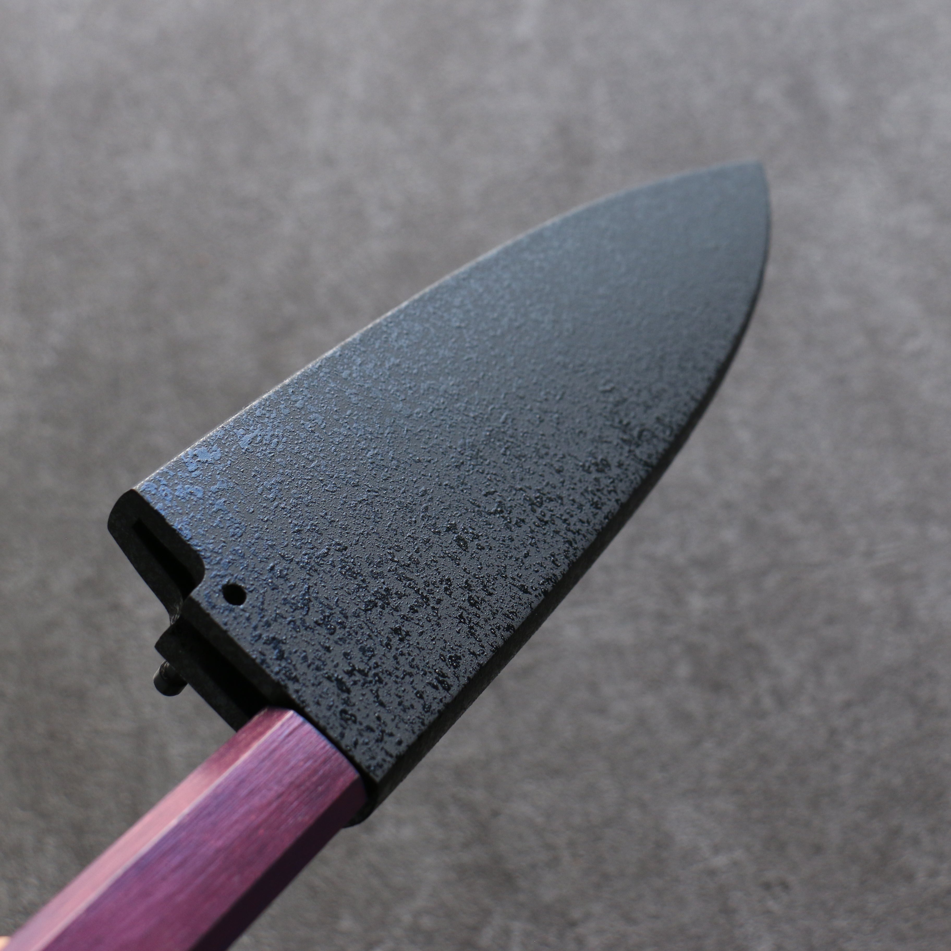 Premium Kuroshime Magnolia Sheath for 180mm Deba Knife - Handcrafted Plywood Pin - Perfect for Japanese Kitchen, Sushi Chefs & Professional Cooking