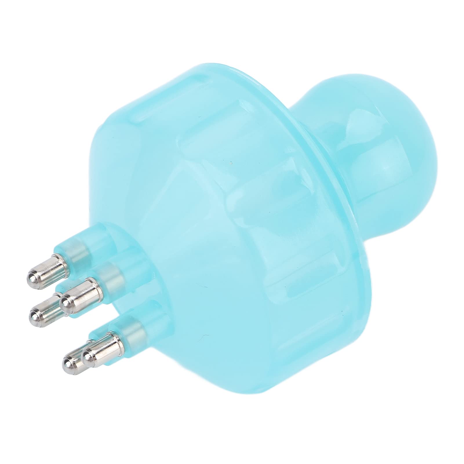 Scalp Massager for Hair Treatment - ABS & Alloy Scalp Applicator with Soft Tips for Men & Women - Perfect for Applying Hair Growth Serums, Oils & Medications (Blue) - Home & Salon Use