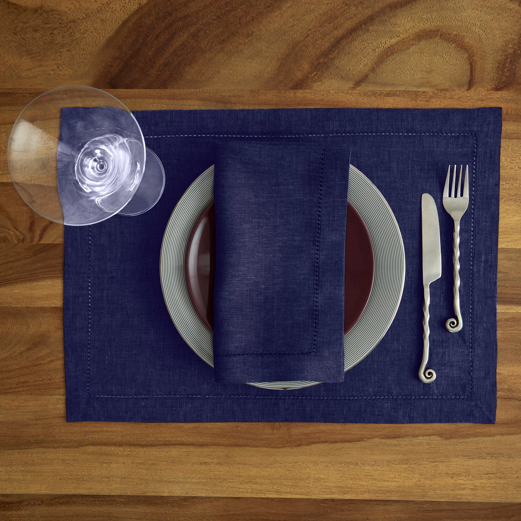 Premium Milan Placemats Set of 4 - Waterproof & Heat-Resistant Table Mats for Dining, Kitchen, and Party Decor - Elegant Home Tableware Accessories