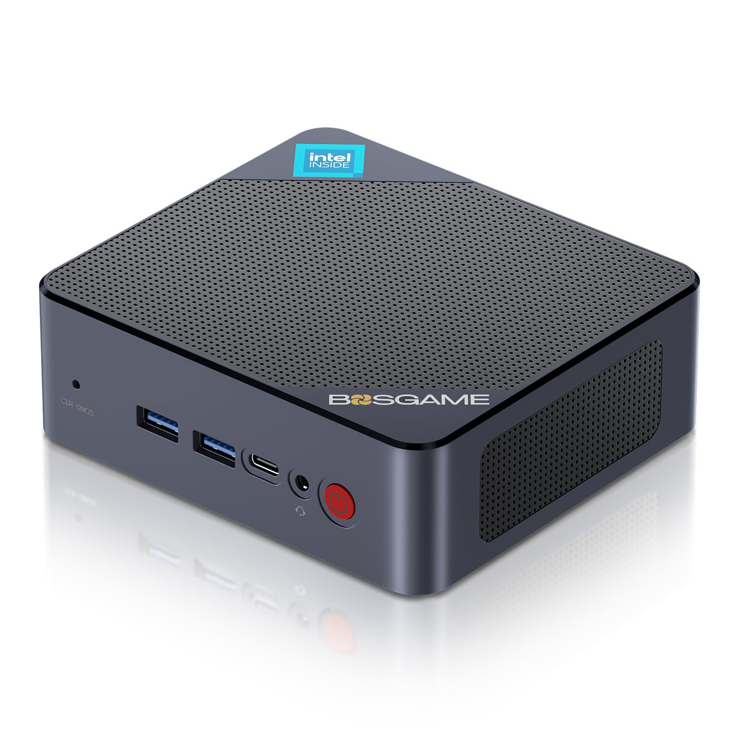 Mini PC B100 - Intel Alder Lake N100, 16GB DDR4 RAM, 512GB SSD, USB-C Docking Support, 4K Triple Display, 2.5G Ethernet - Perfect for Home Office, Gaming & Digital Signage