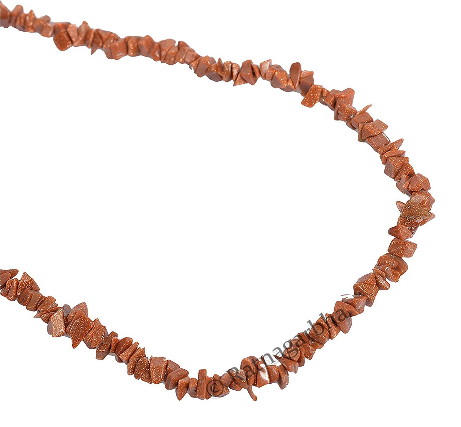 Sunstone Chip Beads - 34