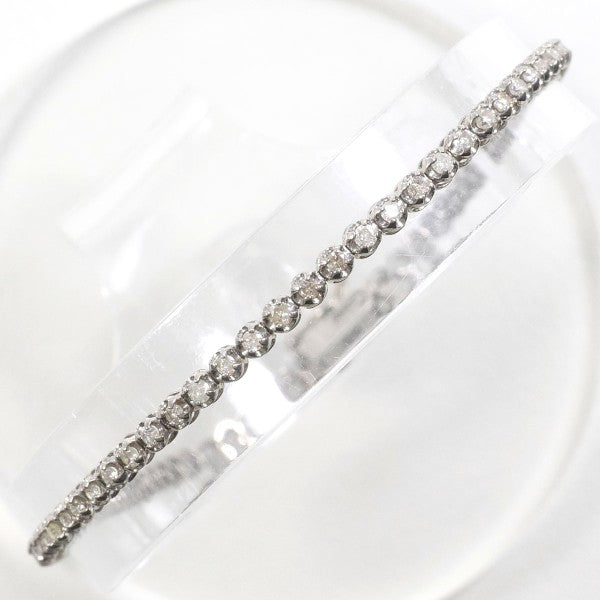 18K White Gold Diamond Bracelet for Women - Elegant Tennis Bracelet for Weddings, Anniversaries & Special Occasions