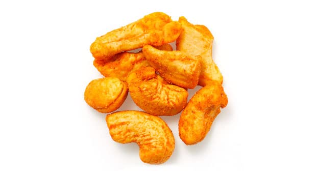 Yupik BBQ Cashews 1kg - Kosher Vegan Roasted Nuts for Snacking & BBQ Parties