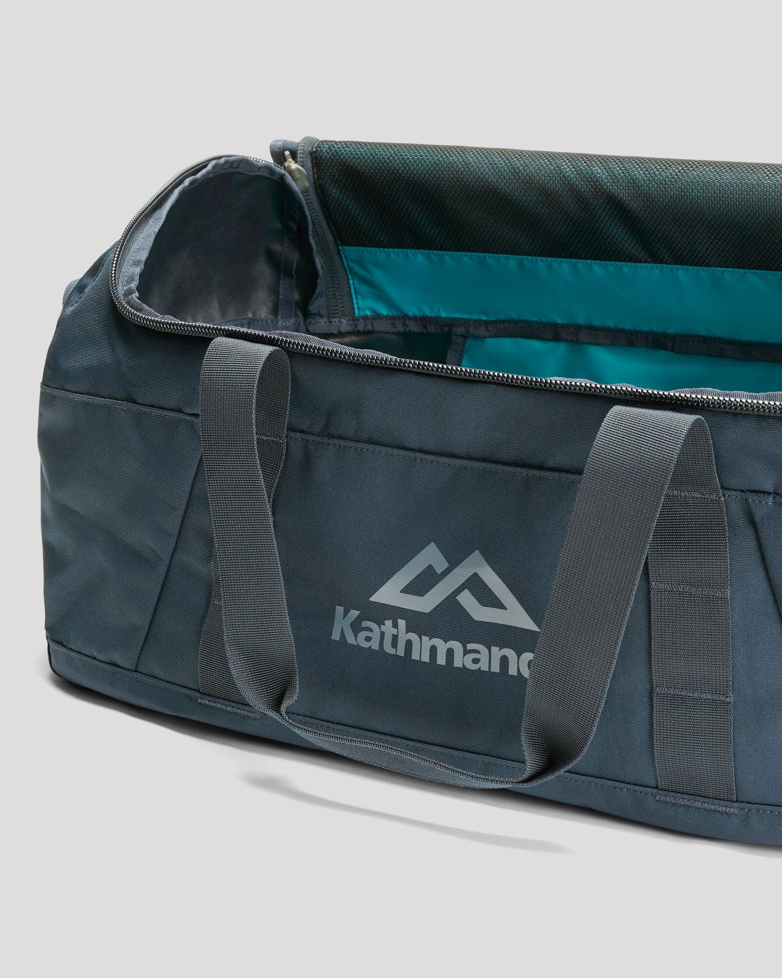 50L Indus Base Duffel Bag - Waterproof Travel Duffel for Gym, Camping & Weekend Trips - Pure Navy Blue Carry-On Luggage