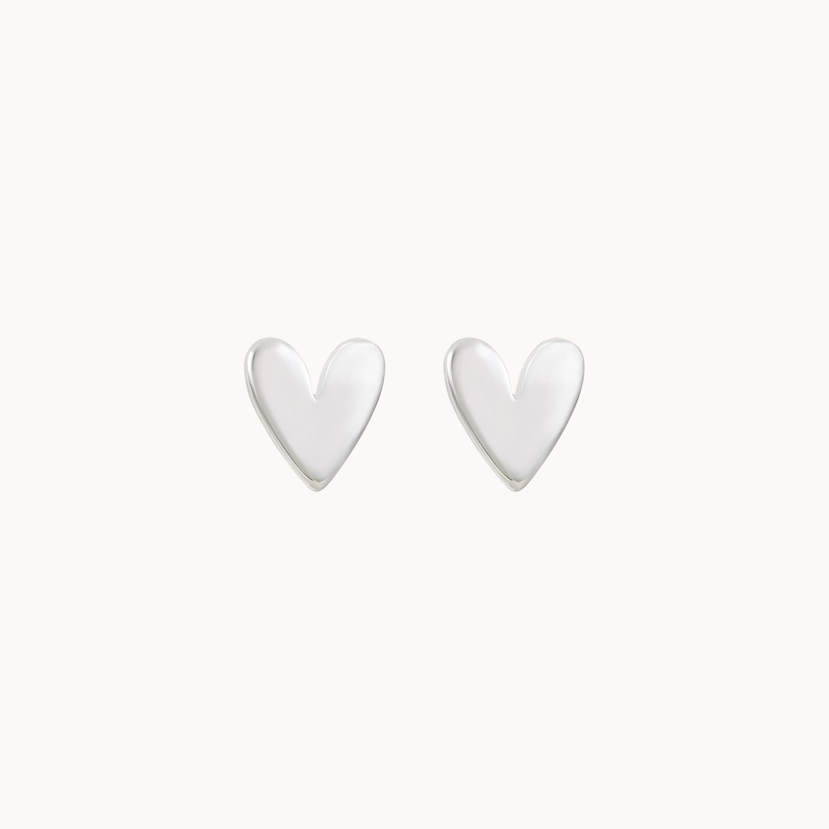 Lovely Heart Earrings - Sterling Silver 925 Dainty Jewelry for Women, Perfect Gift for Valentine's Day, Anniversary & Everyday Wear