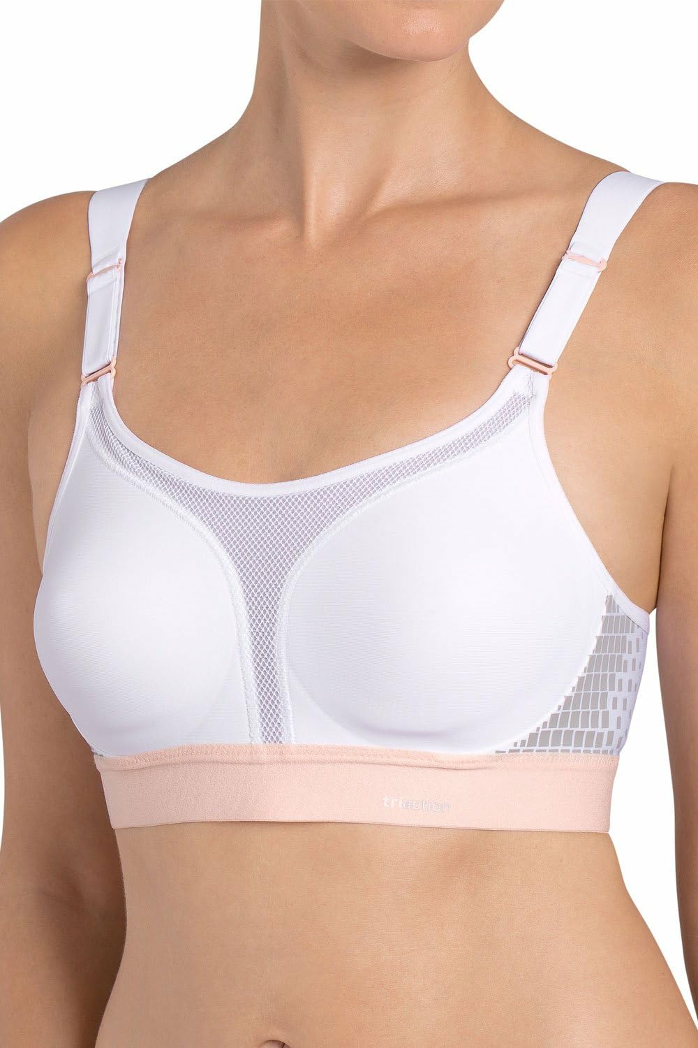 Triumph Triaction Extreme Lite Non-Wired Sports Bra - High Support Workout Bra for Running, Yoga & Gym - Breathable & Comfortable Activewear for Women