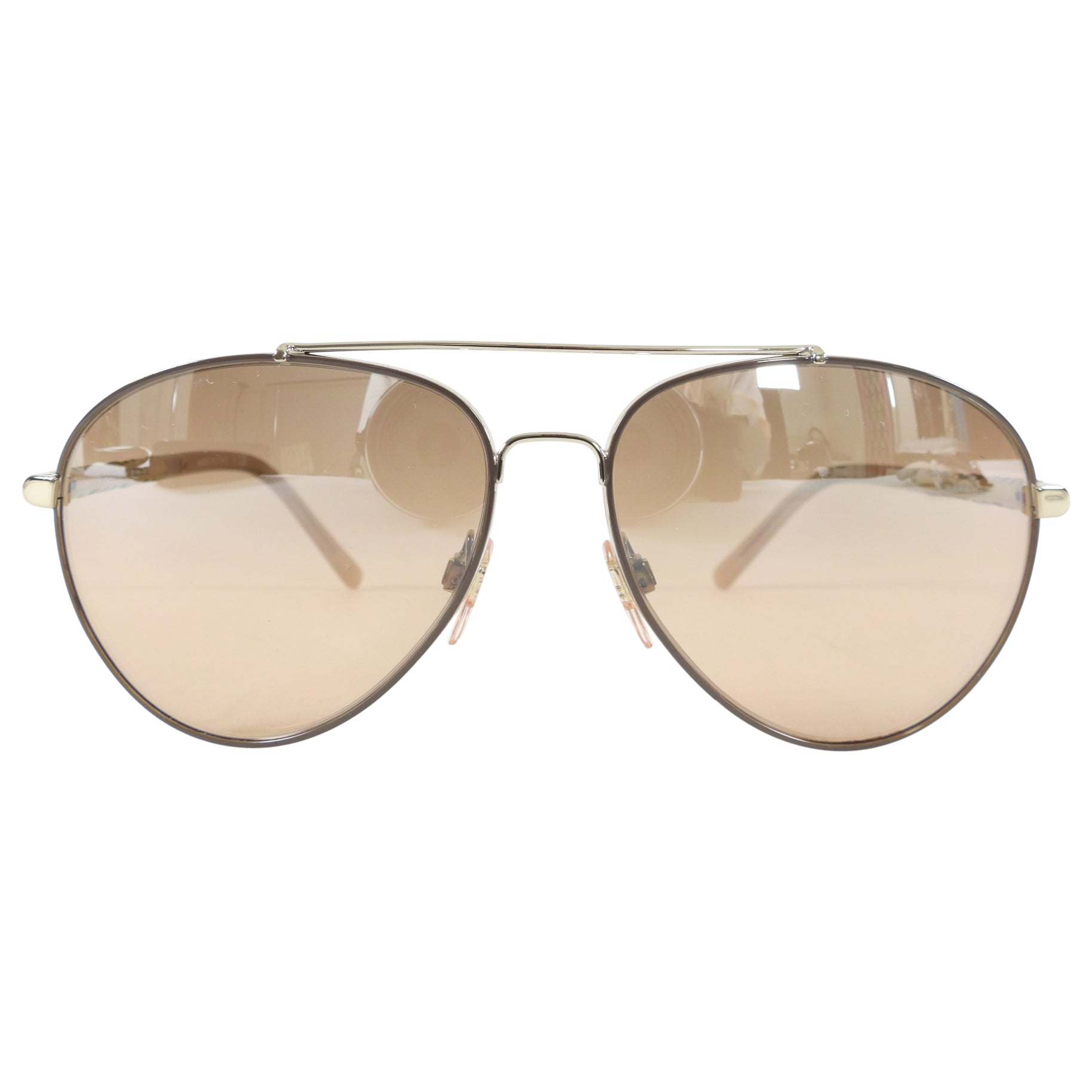 Burberry Aviator Metal Frame Sunglasses B3089 - Classic Polarized UV Protection for Men & Women - Perfect for Driving, Travel, and Outdoor Activities