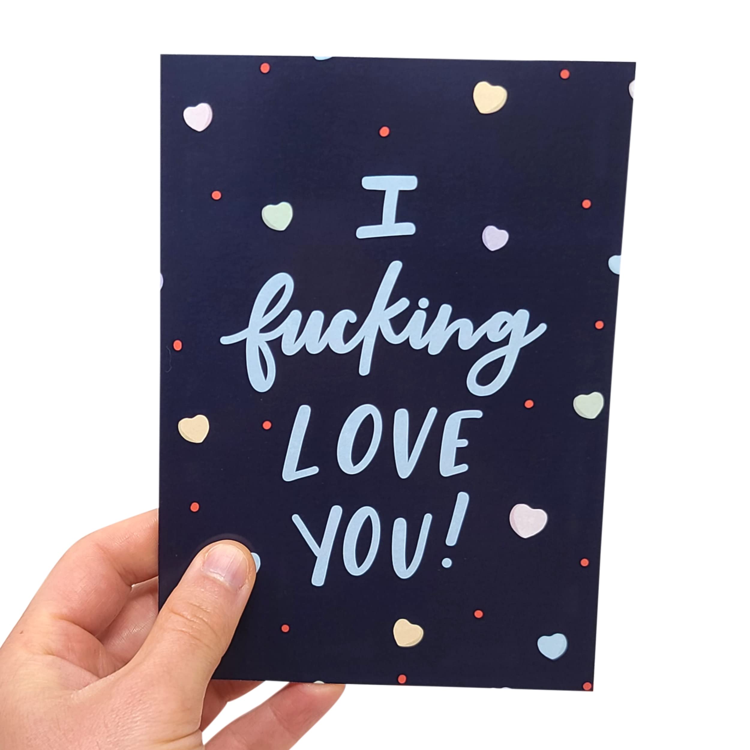 Funny Naughty Anniversary & Birthday Cards for Husband or Wife - Romantic Valentine's Day Greeting Cards for Couples - I Love You Dirty Humor Cards - Perfect for Date Nights & Surprise Gifts
