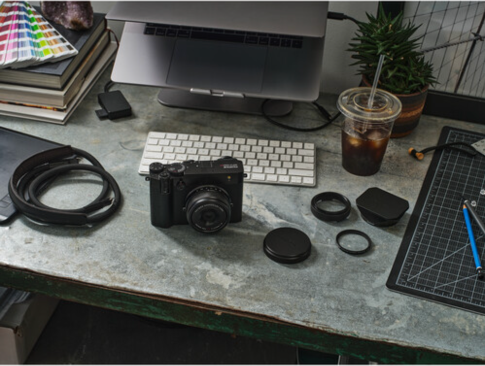 FUJIFILM GFX100RF Mirrorless Digital Camera 102MP Medium Format - Professional Photography, Studio & Landscape Shooting (Black)