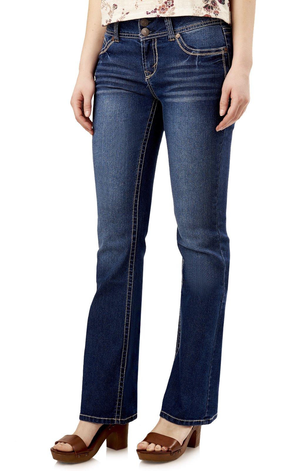 Women's Instastretch Bootcut Jeans - Curvy Fit, Comfortable & Flattering for Plus Size - Perfect for Casual Wear, Office & Night Out