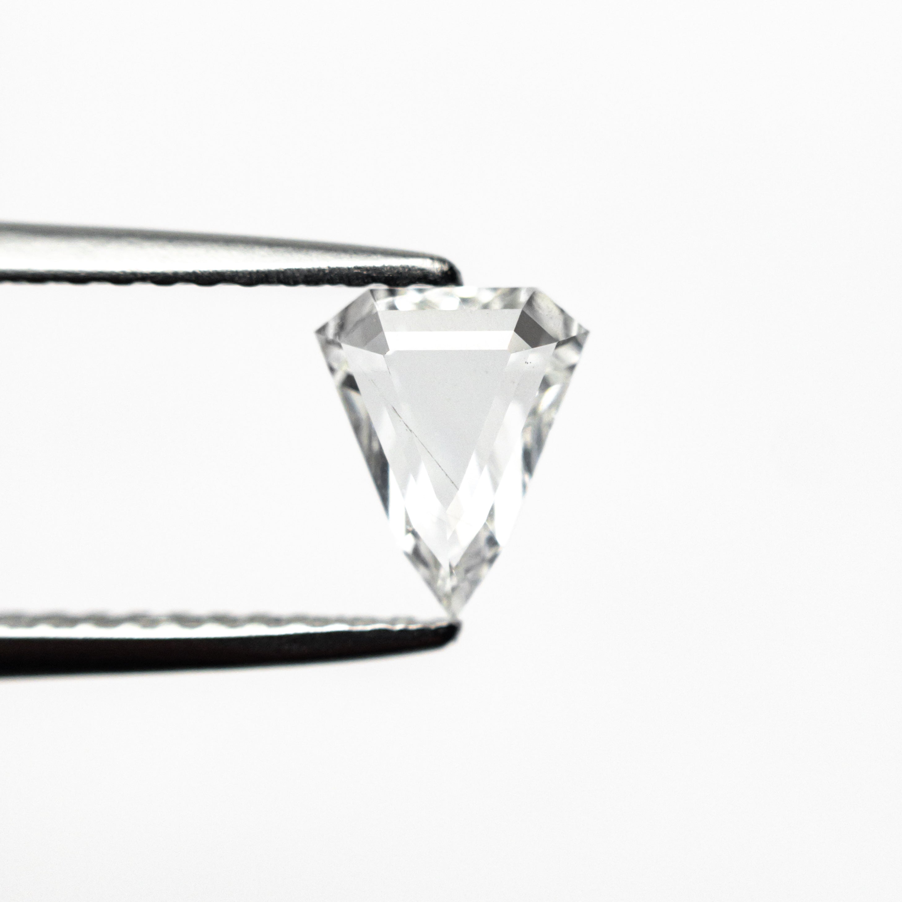 0.59ct Shield Portrait Cut Diamond - 6.90x5.63x1.96mm SI2 F Color - Perfect for Engagement Rings & Fine Jewelry