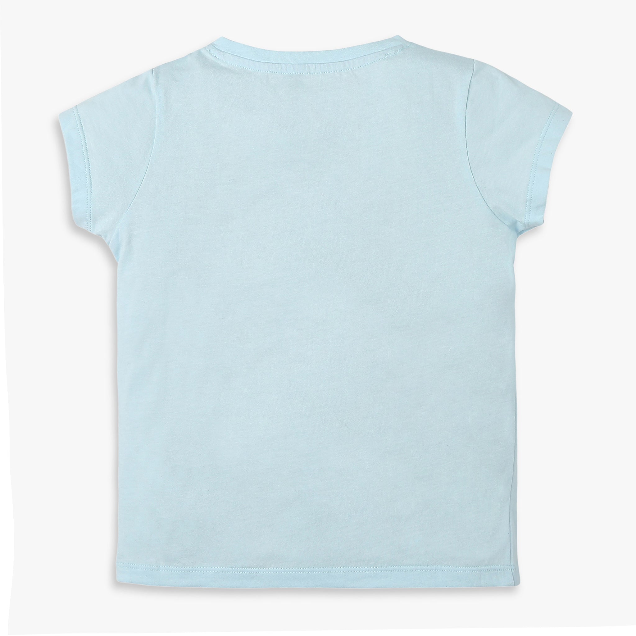 Girls Regular Fit Graphic T-Shirt - Cute & Comfortable Cotton Tee for Everyday Wear | Perfect for School, Playdates & Casual Outings