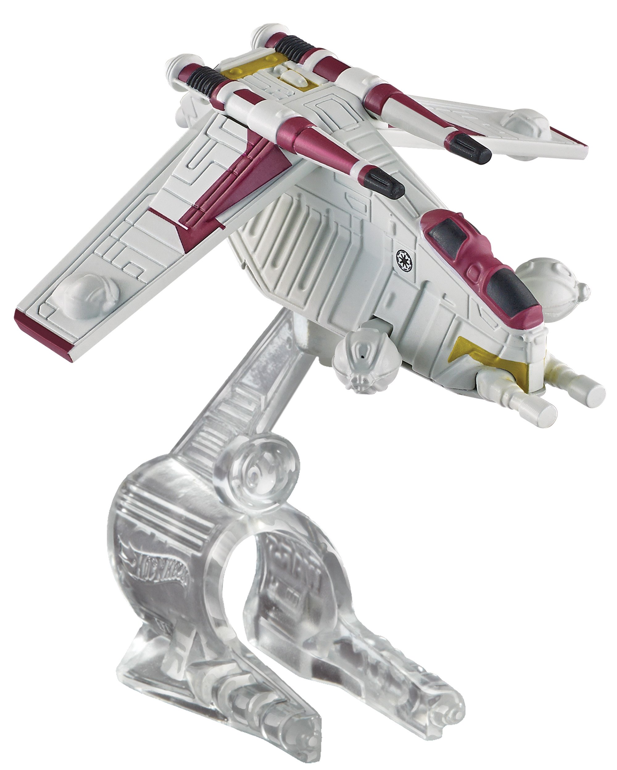 Hot Wheels Star Wars Republic Gunship Die-Cast Vehicle - Collectible Toy for Kids & Adults - Perfect for Display, Play & Gifts
