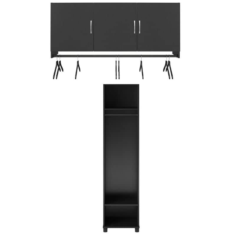 Black 2-Piece Entryway Set - 18