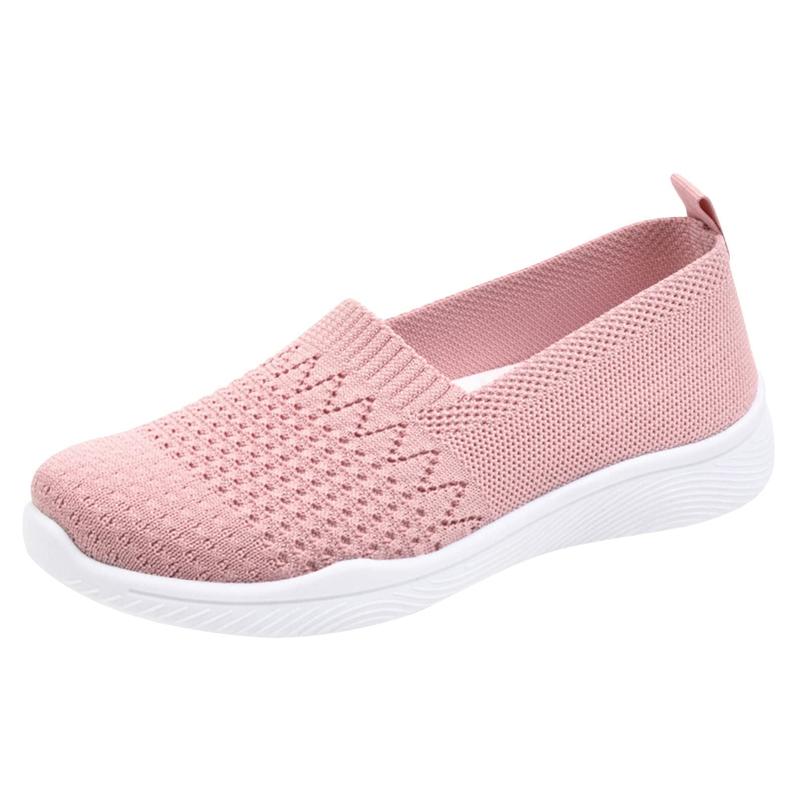 YUHAOTIN Light Blue Girls Modern Dance Shoes - Breathable Mesh Platform Loafers for Women | Fashion Sneakers for Summer & Fall | Casual Colorblock Lace-Up for Dance Class, School & Everyday Wear