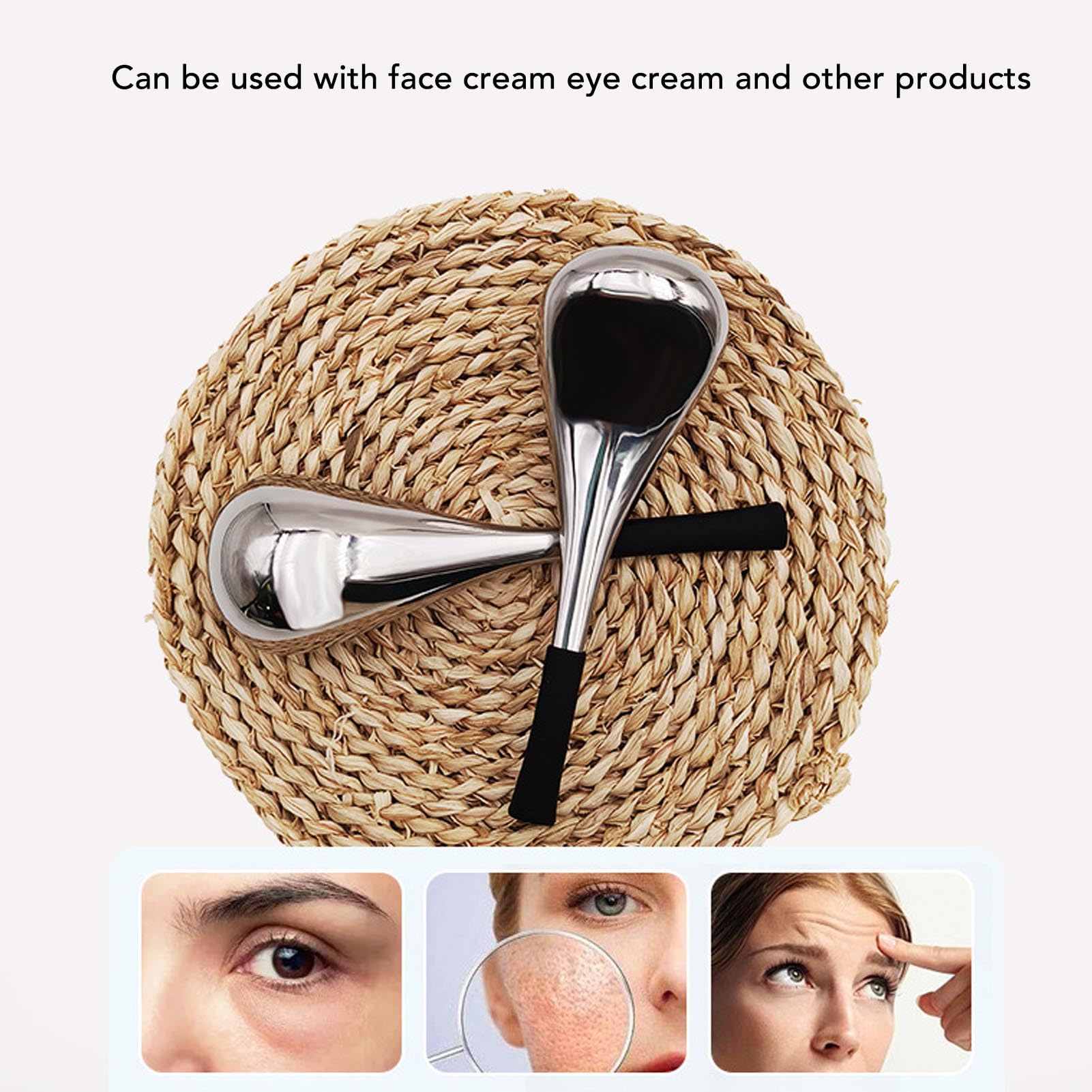 Ice Globes & Cryo Sticks - Facial Massage Tools for Skin Care, Unbreakable Stainless Steel Cold Roller for Face, Eyes & Neck - Perfect Gift for Women, Mom, Wife & Girlfriend - Reduce Puffiness & Soothe Skin After Workouts, Spa Days or Morning Skincare Routine