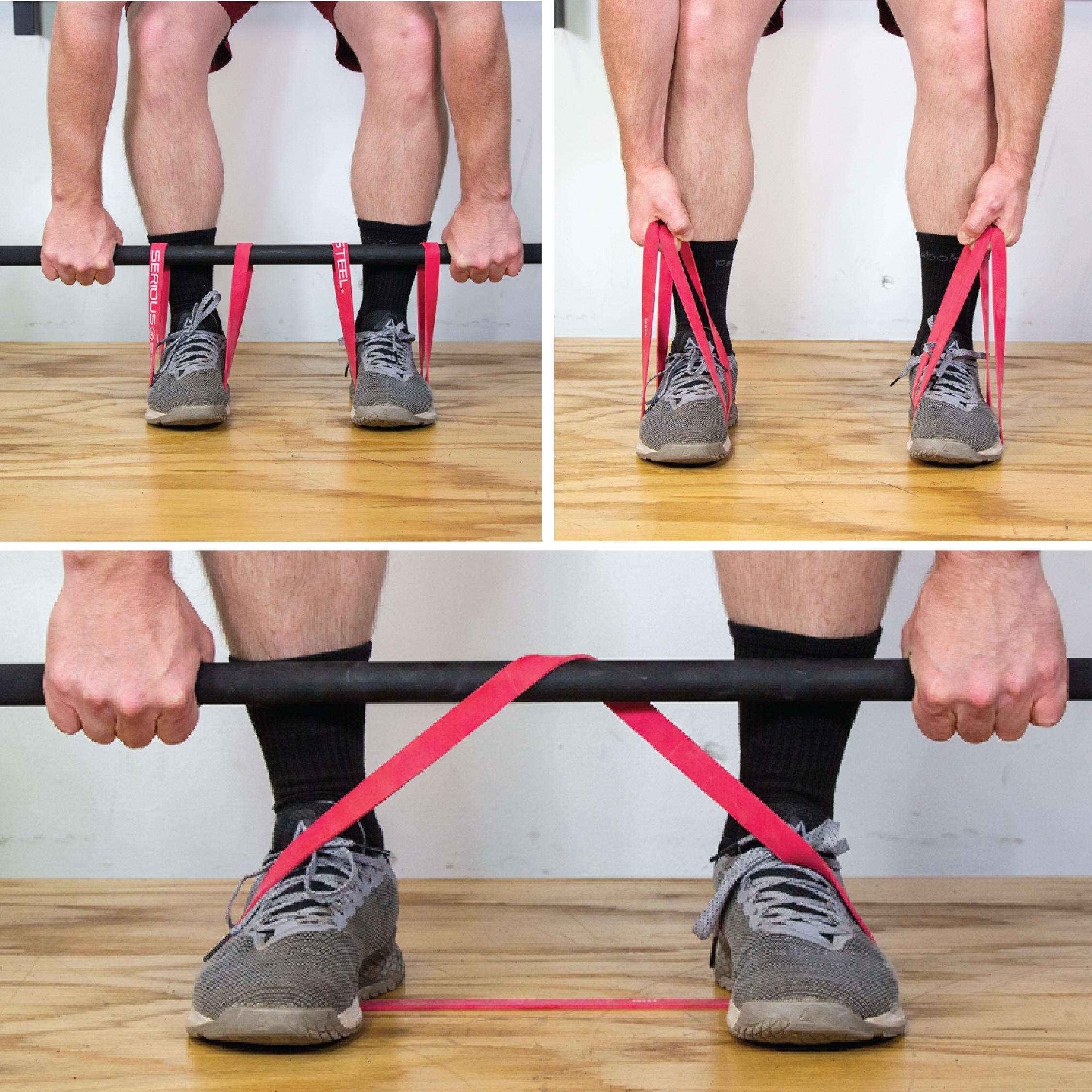 20 Pairs of Heavy Duty Deadlift Bands - Powerlifting Resistance Bands for Strength Training, CrossFit & Home Gym Workouts - Perfect for Deadlifts, Squats & Pull-Ups