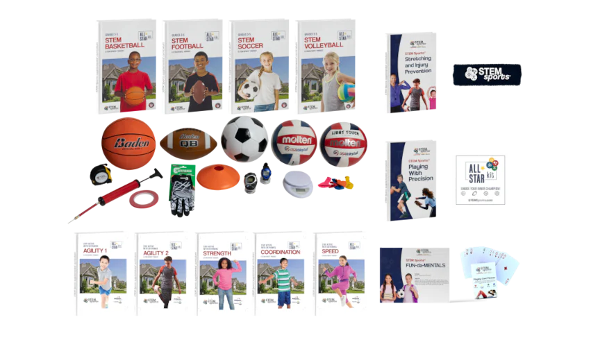 STEM Sports® All Star Kit Bundle – Educational Science & Engineering Toys for Kids – Perfect for Classroom Learning & Home STEM Activities