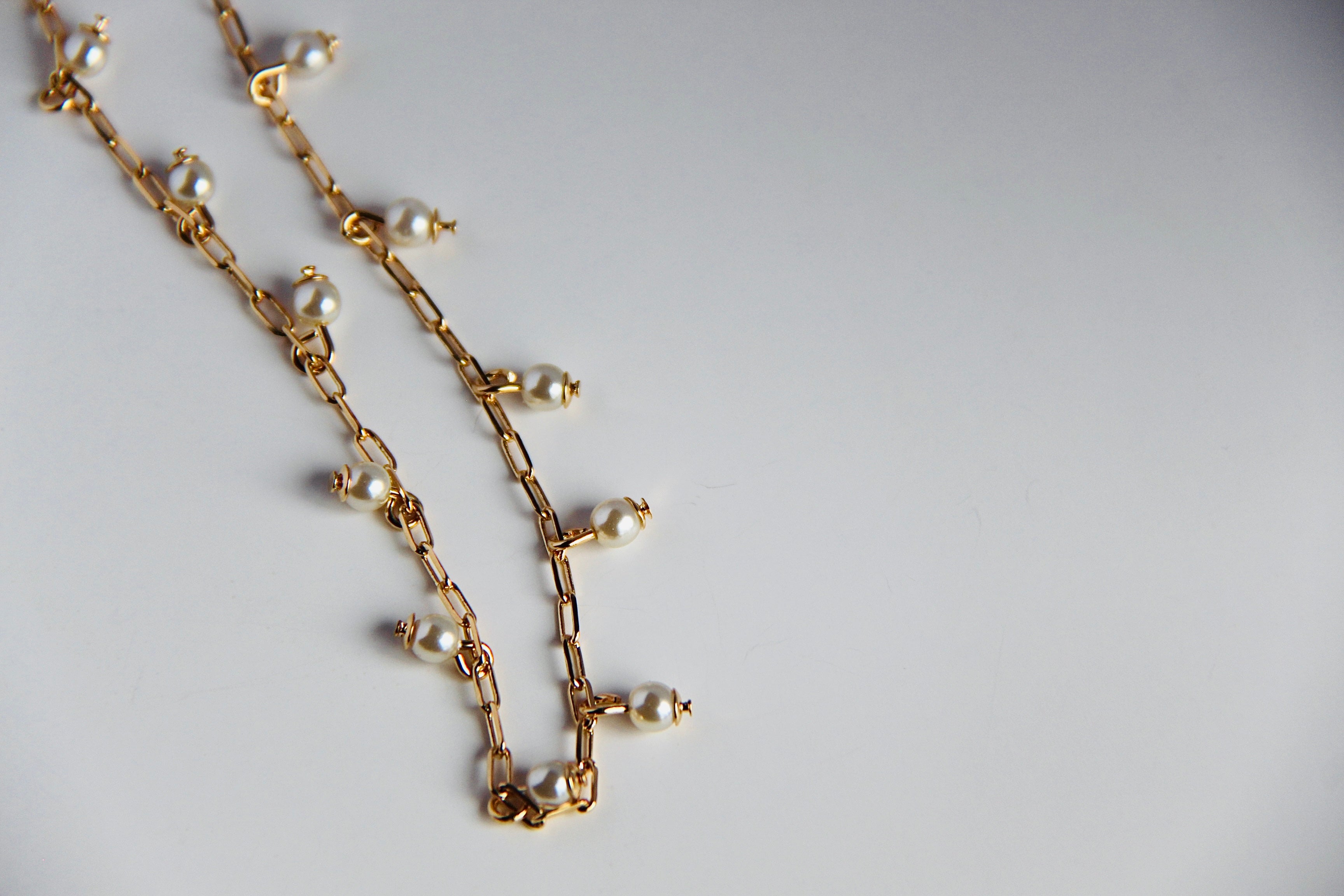 Elegant Pearl Drop Choker Necklace - 14K Gold Filled Pendant for Women | Perfect for Weddings, Parties & Special Occasions