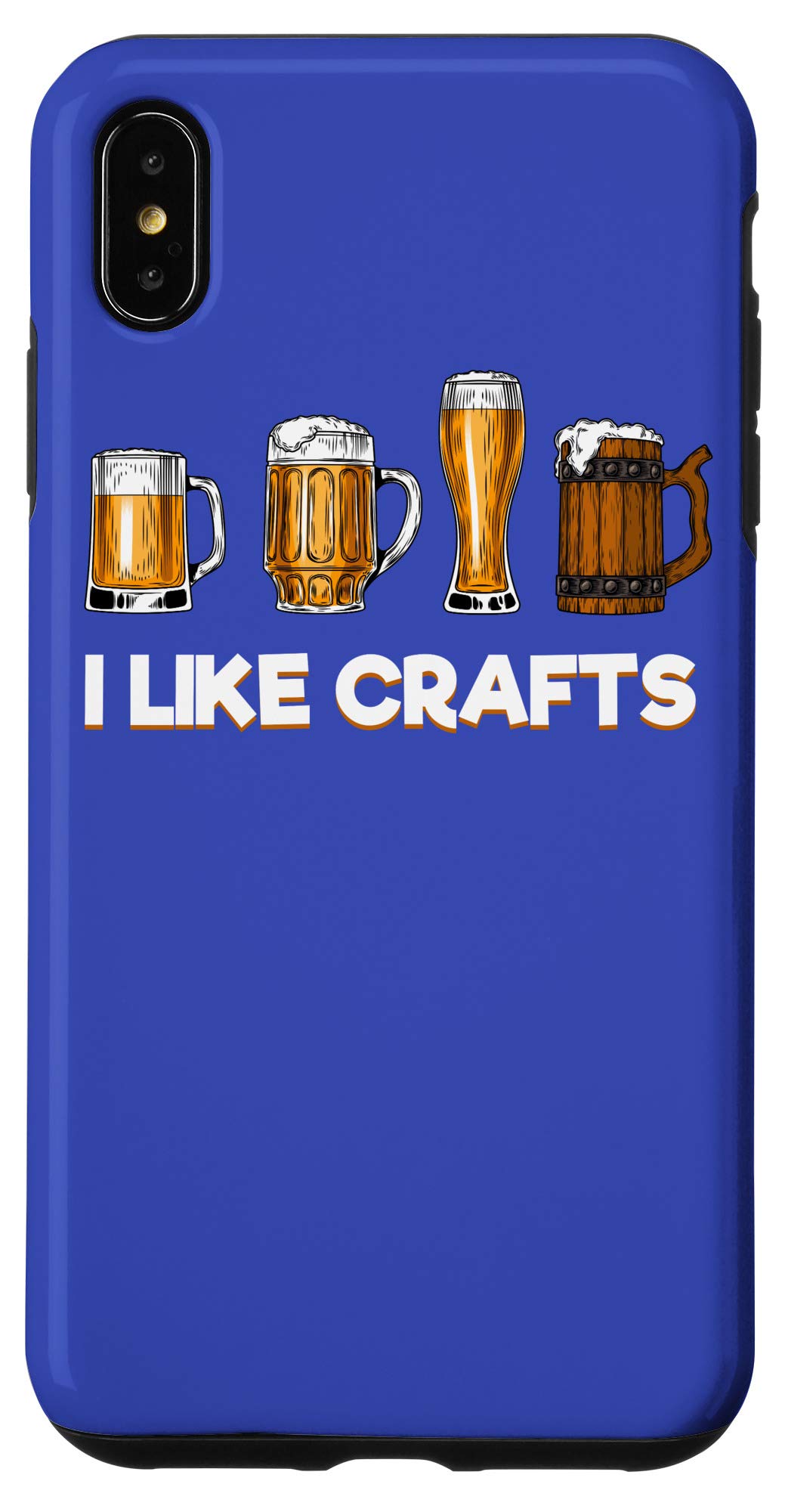 iPhone XS Max Case - Beer Brewing Gift for IPA Lovers, Home Brewing Accessories & Hobby Supplies - Perfect for Brew Days & Craft Beer Enthusiasts