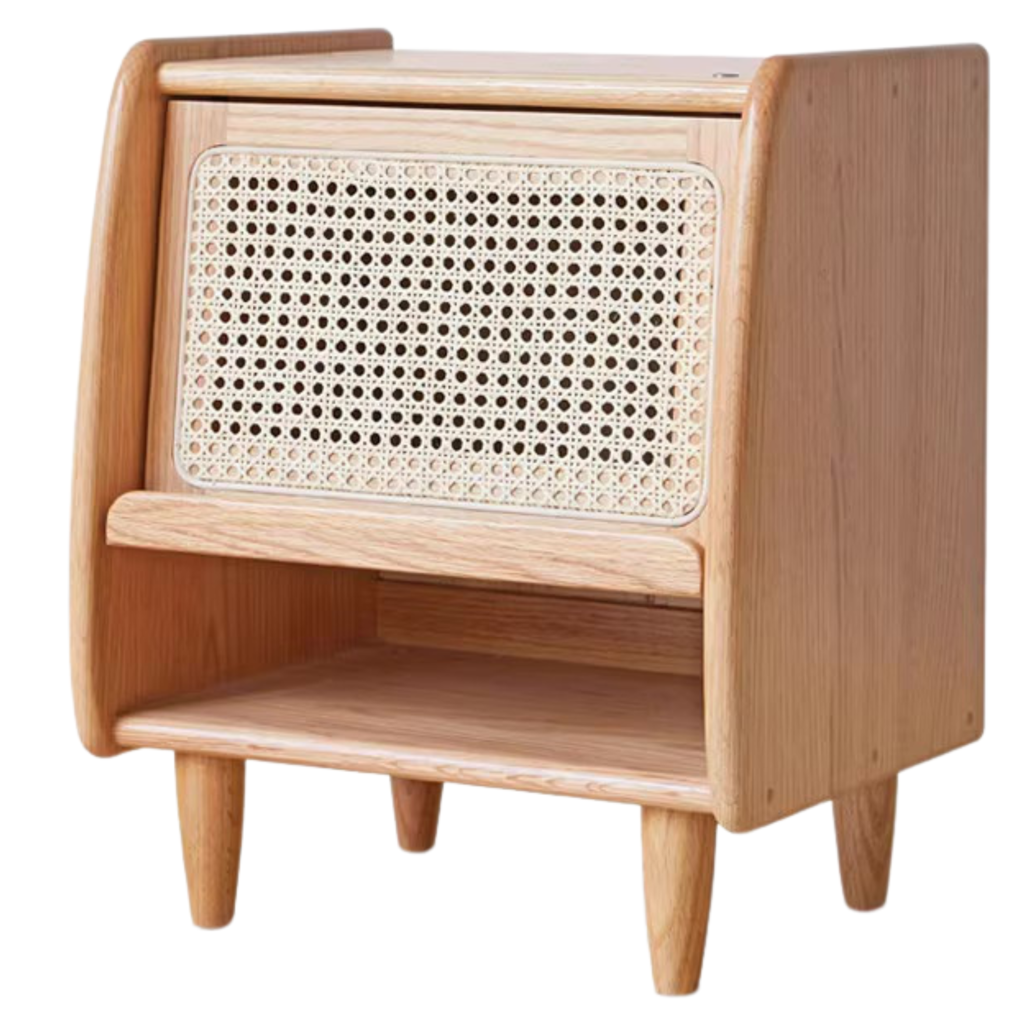 17.7x14.2x21.3 inch / 45x36x54сm / Natural Wood Color / Nightstand