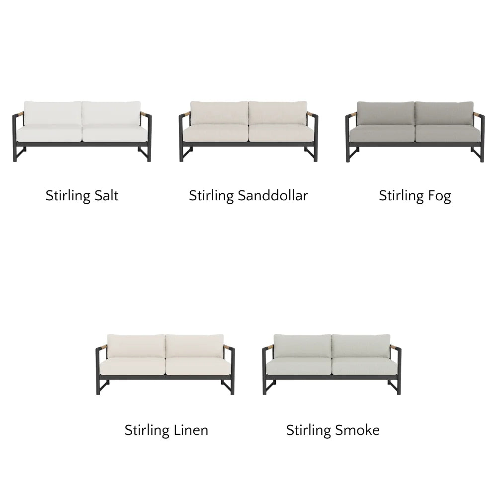 Breeze XL Outdoor 2-Seat Sofa Set - Waterproof Patio Furniture for Garden, Backyard, Poolside & Balcony Relaxation
