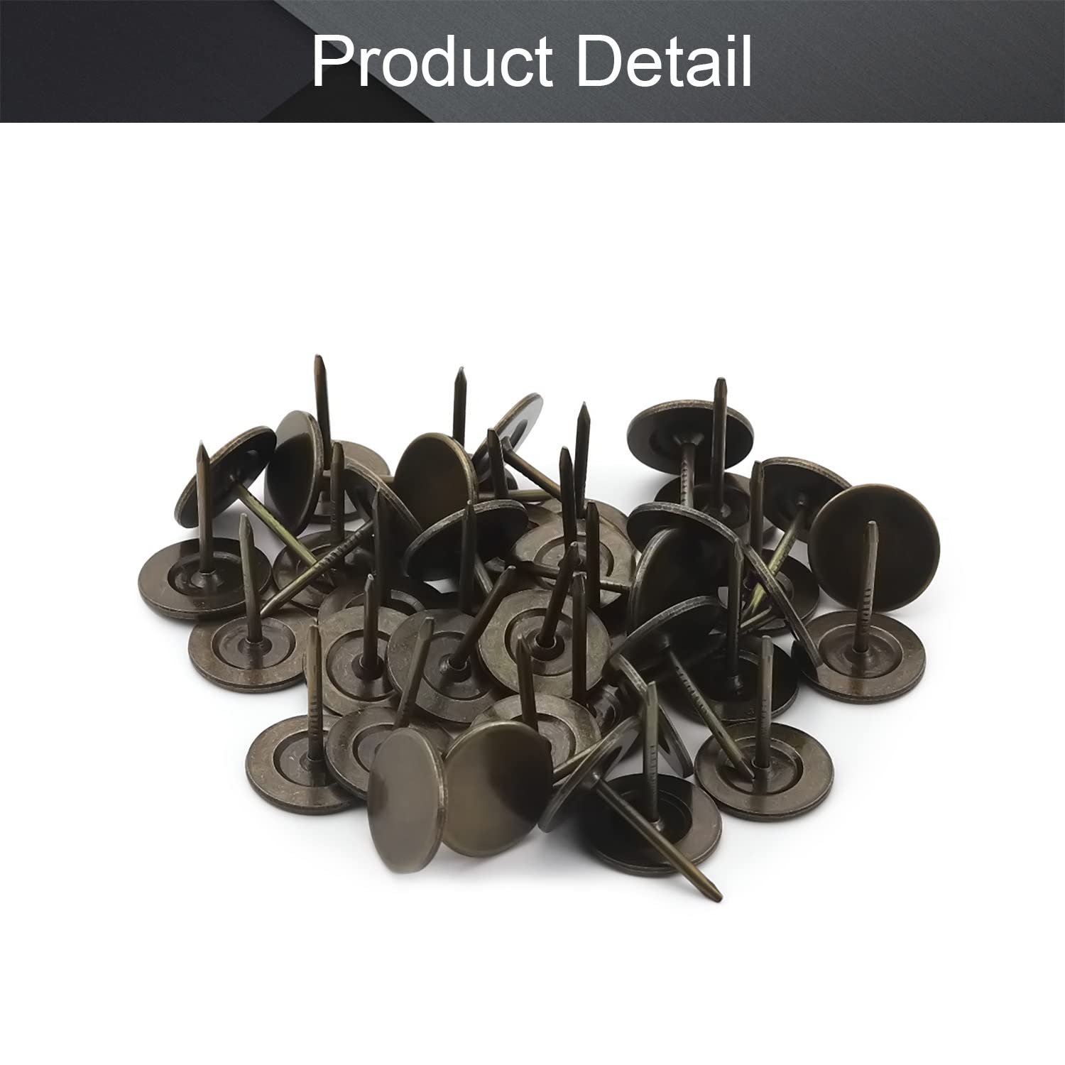 MroMax 40PCS Upholstery Nail Caps - 0.63