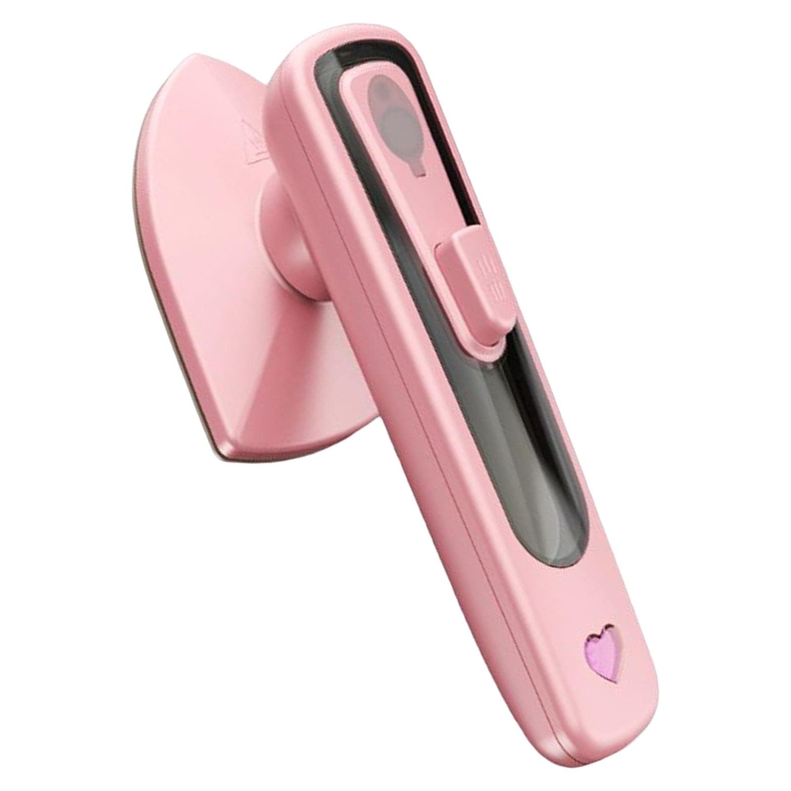 Bothyi Portable Handheld Electric Iron - Dry & Wet Steam Ironing for Clothes, Travel & Home Use - Compact & Lightweight, Pink (Ideal for Travel, Business Trips & Quick Touch-Ups)