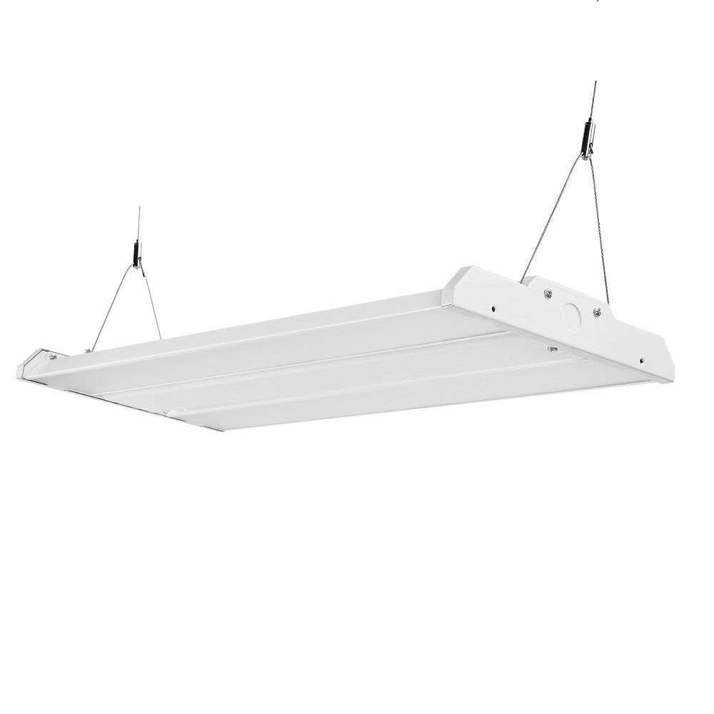 370W LED Highbay Light 2x4FT, 50500 Lumens 5000K Daylight White, 120-277V Dimmable, 1000W Metal Halide Equivalent - Perfect for Warehouses, Factories & Commercial Spaces