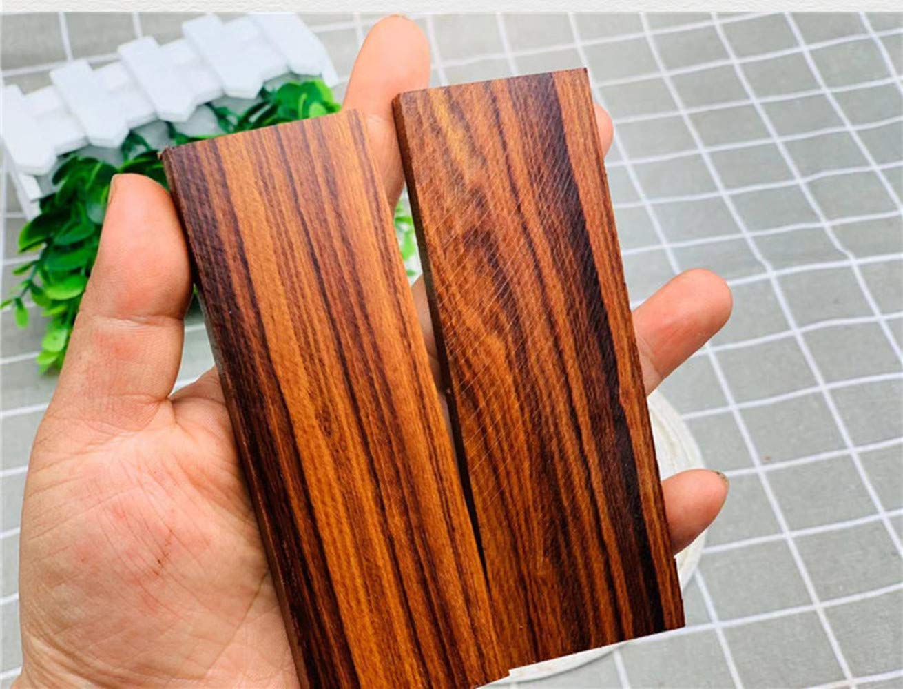 Premium Desert Ironwood Knife Handle Scales - 4.72