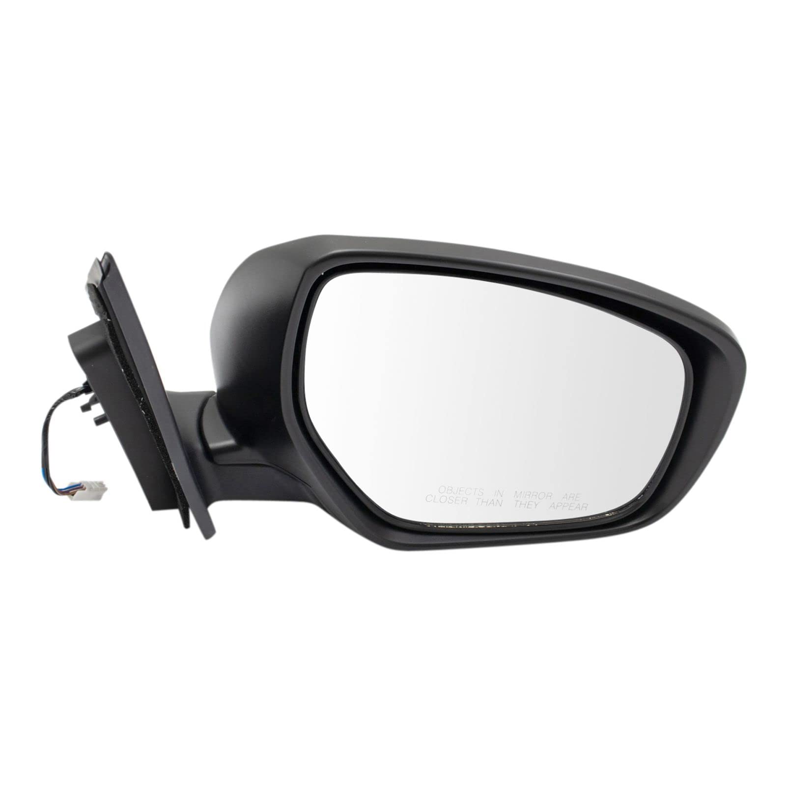 Heated Side Mirror Set for Driver & Passenger - Compatible with 2010-2015 Mazda CX-9 (MA1320169, MA1321169) - No Housing Turn Signal or Blind Spot Indicator - Perfect for Winter Driving & Enhanced Visibility