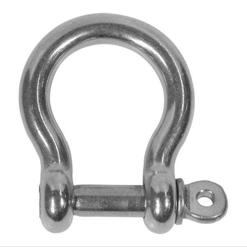 BLA Bow Shackles - Premium Stainless Steel Heavy Duty Lifting Shackles for Marine, Rigging, Towing & Construction Use