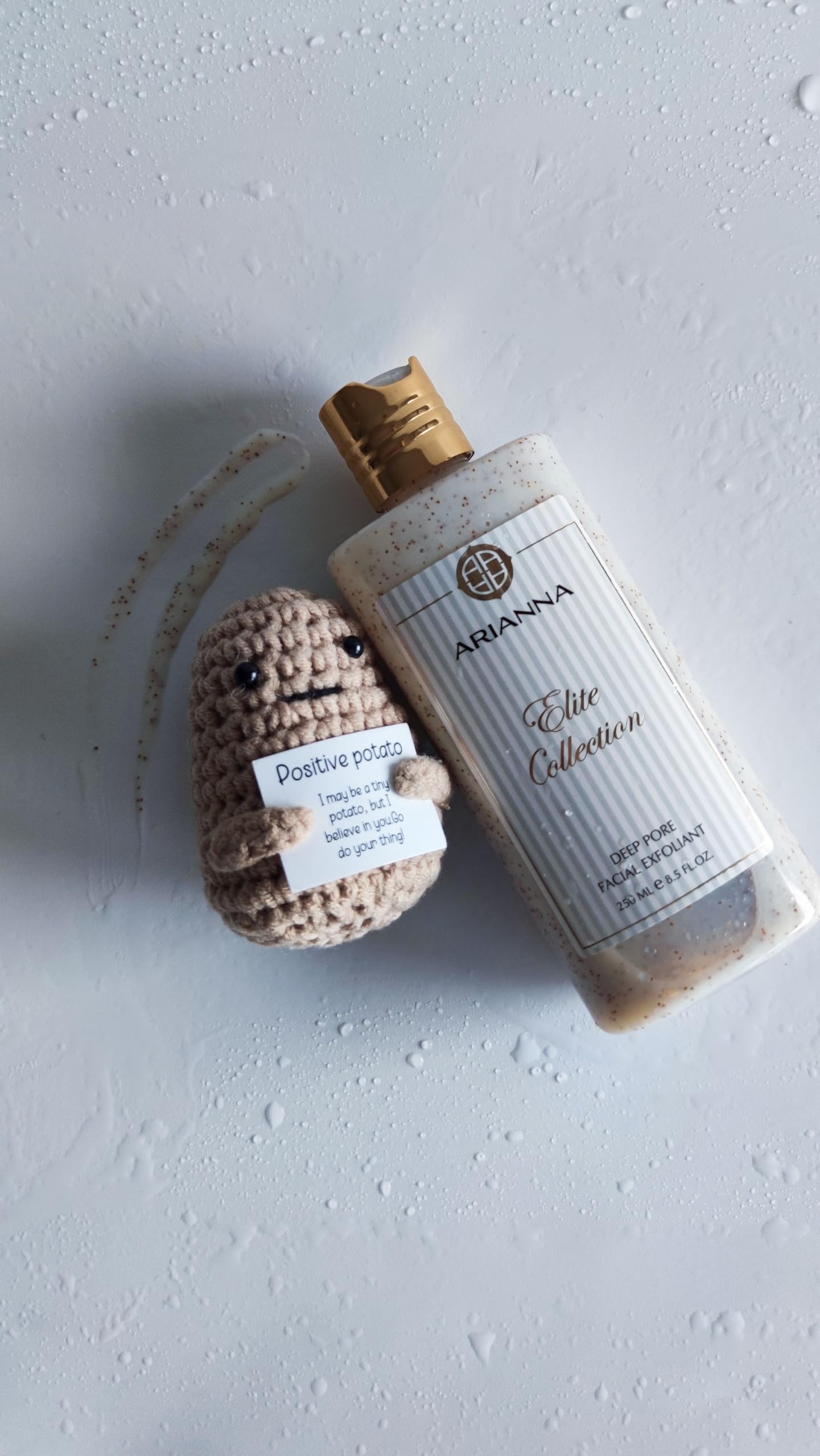ARIANNA-SKINCARE Deep Pore Facial Exfoliator & Cleanser for Acne-Prone Skin - Natural Vegan Face Scrub, Paraben-Free | Gentle Daily Exfoliation for Clear, Smooth Skin