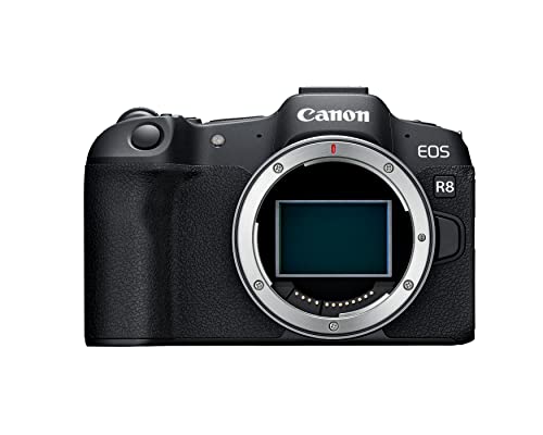 Canon EOS R8 Full Frame Mirrorless Camera with RF 24-50mm Lens - 4K Video, Dual Pixel AF | Perfect for Travel Photography, Vlogging & Professional Shooting