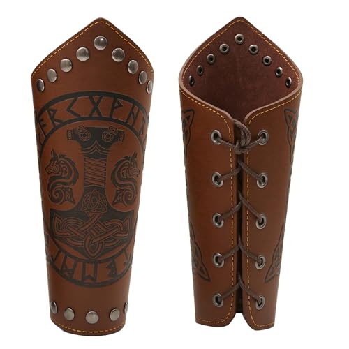 hammer bracers-brown