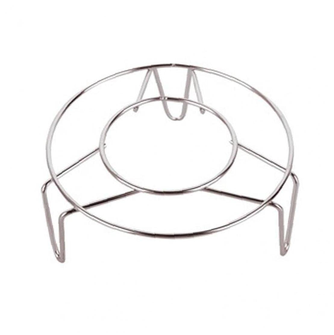 Premium Stainless Steel Round Steamer Rack for Kitchen Cooking - Durable Pot Stand for Dumplings, Vegetables & Seafood - Perfect for Stovetop, Instant Pot & Meal Prep