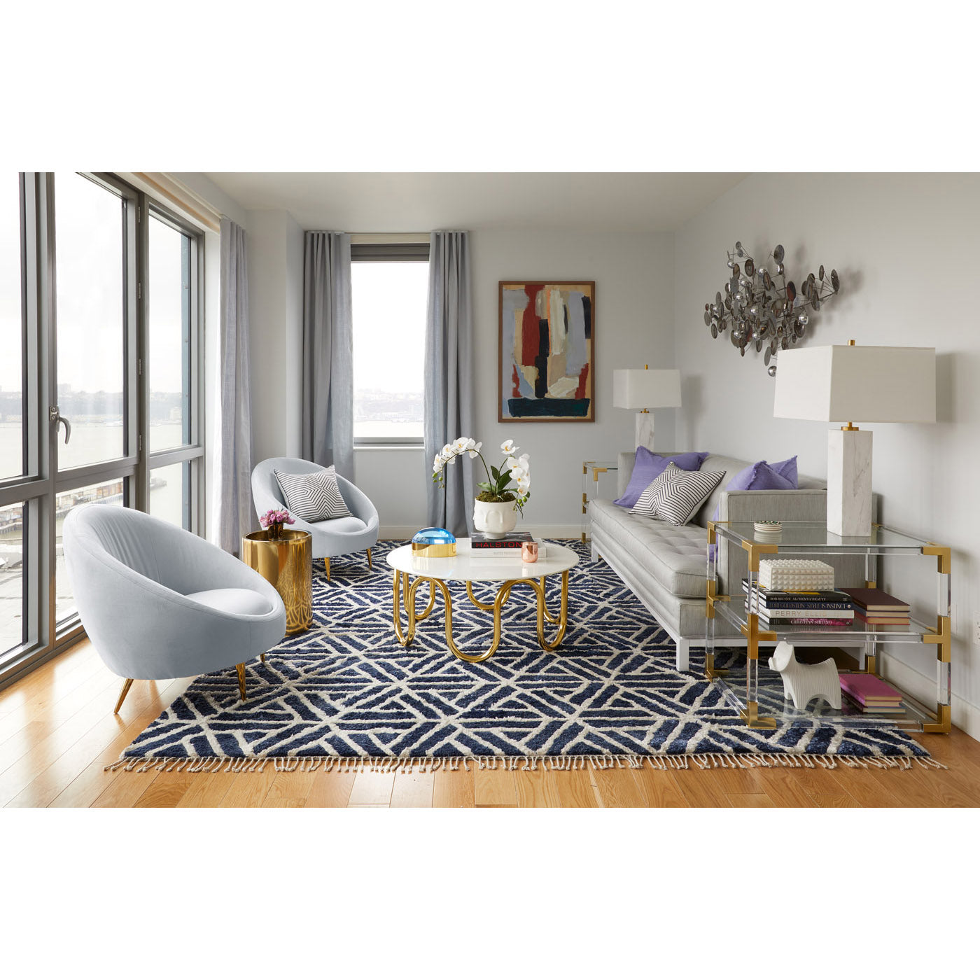 Stylish Scalinatella Cocktail Table - Modern Side Table for Living Room, Bedroom & Office - Perfect for Coffee, Books & Decor