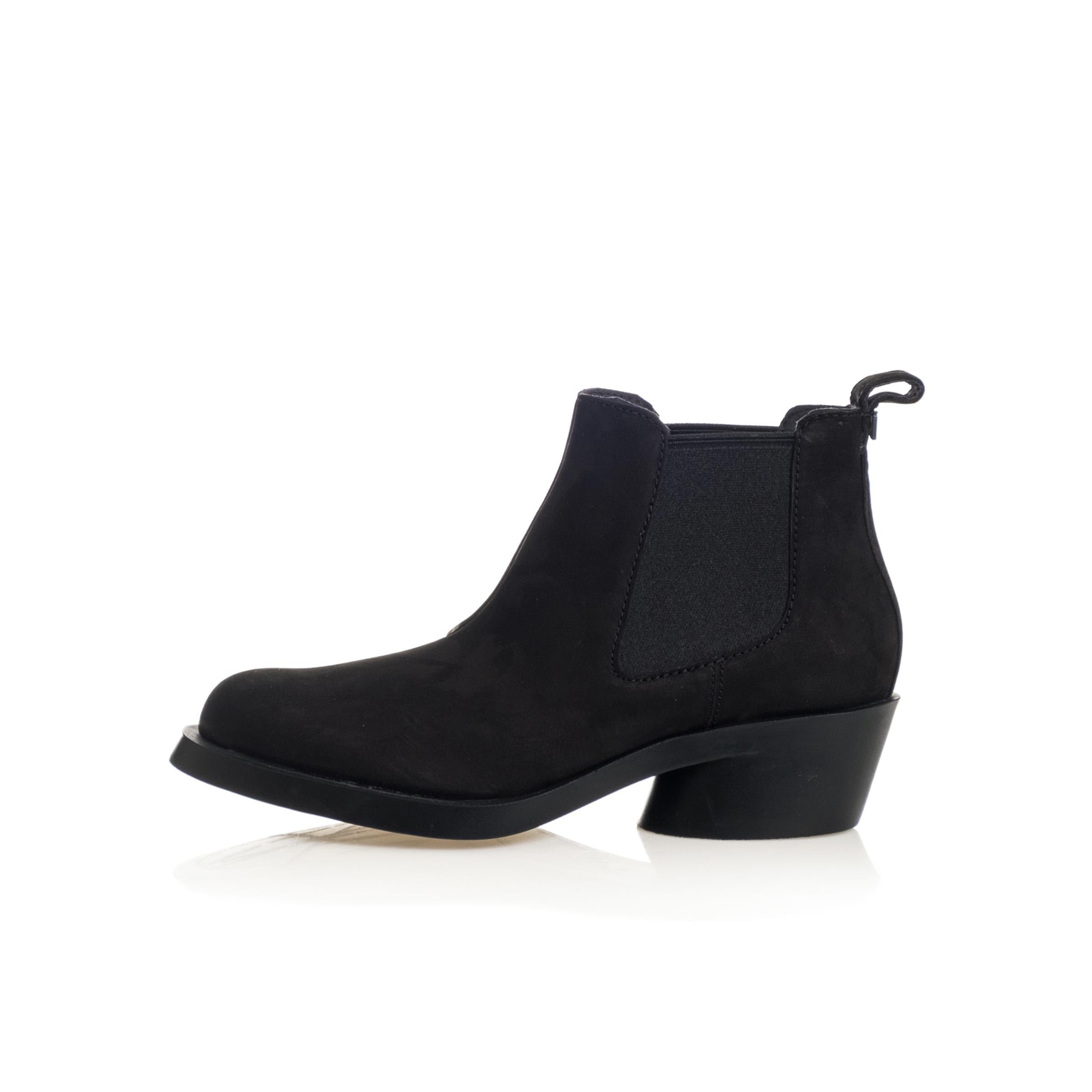 Women's Bonnie Ankle Boots by Camper - Comfortable Black Leather Booties for Walking, Travel & Casual Outfits | Perfect for Fall, Winter & Everyday Wear