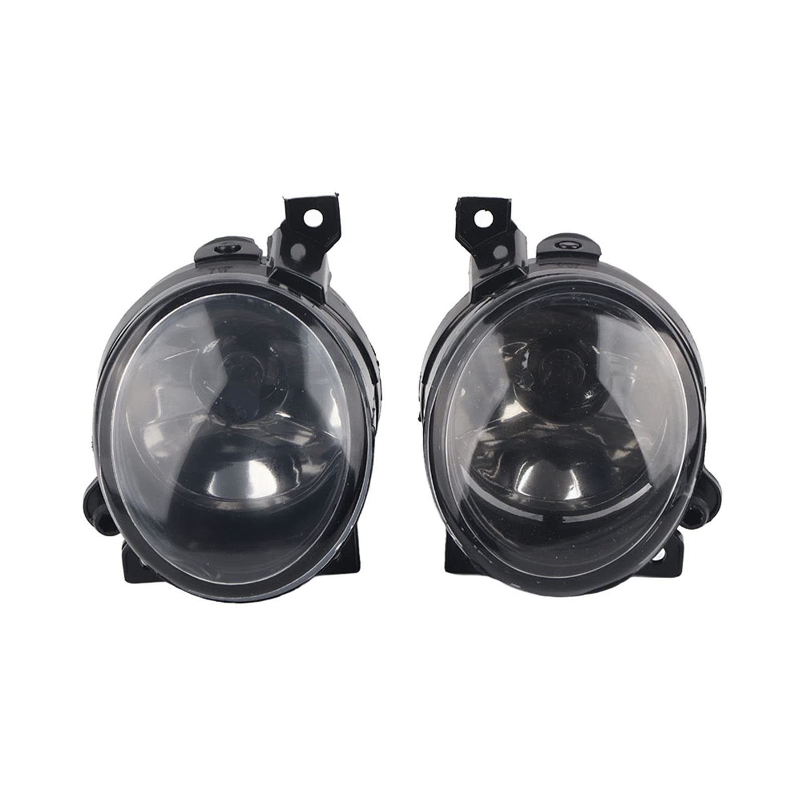 Akozon Black Front Bumper Fog Light Kit - 1 Pair Replacement Driving Lamps for VW MK5, Rabbit, EOS & Caddy | Durable Fog Lights for Night Driving & Bad Weather Conditions