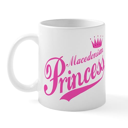 White - Macedonian Princess Mug