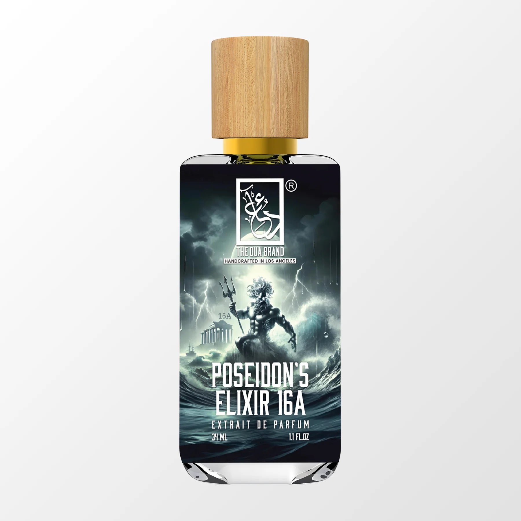 Poseidon's Elixir 16A - Premium Hair Growth Serum with Natural Ingredients | Stimulates Hair Follicles & Reduces Hair Loss | Perfect for Men & Women Seeking Thicker, Healthier Hair at Home