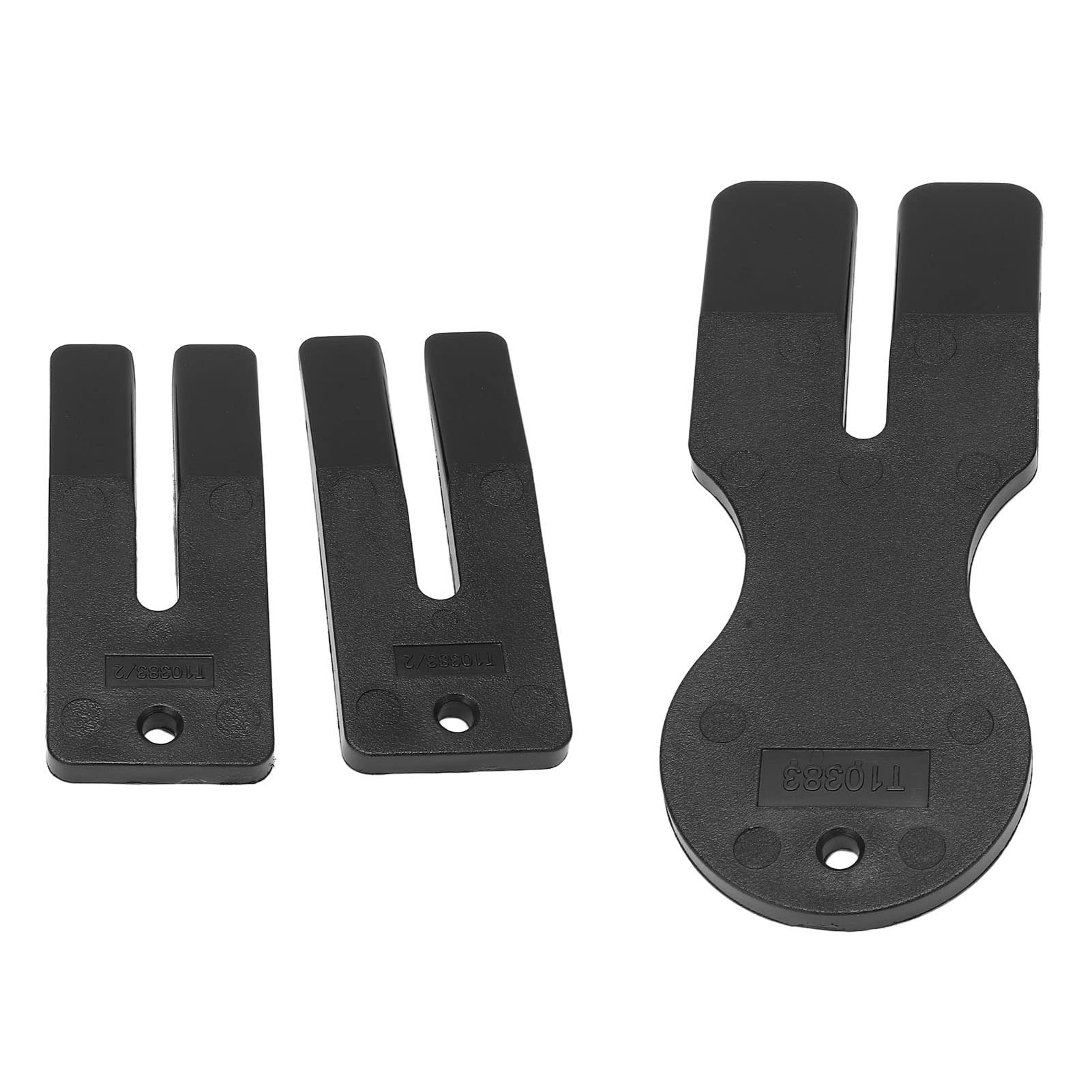 3pcs Car Door Trim Wedge Panel Clip Removal Tool Set (T10383, T10383-1, T10383-2) - Professional Auto Interior Panel Repair Kit for Door Panel Removal & Installation