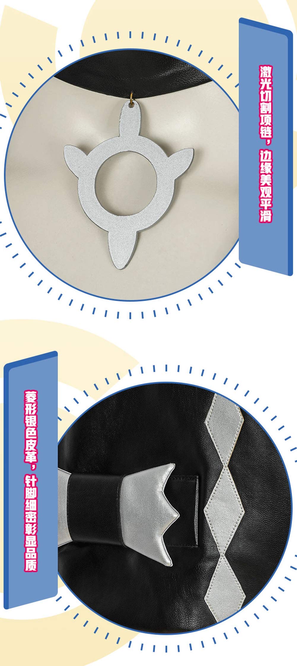 Anime Marnie Cosplay Costume Full Set - Leather Jacket & Bag for Halloween, New Year Party, Comic Con & Cosplay Events | Perfect for Anime Fans & Costume Performances